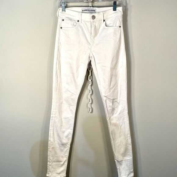 WHITE EXPRESS MID-RISE LEGGING 2R - Picture 3 of 6